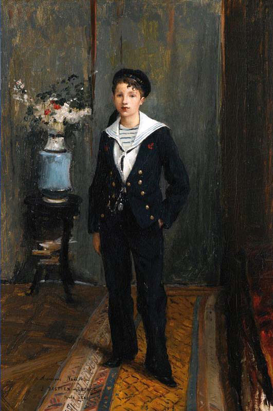 portrait of a young boy